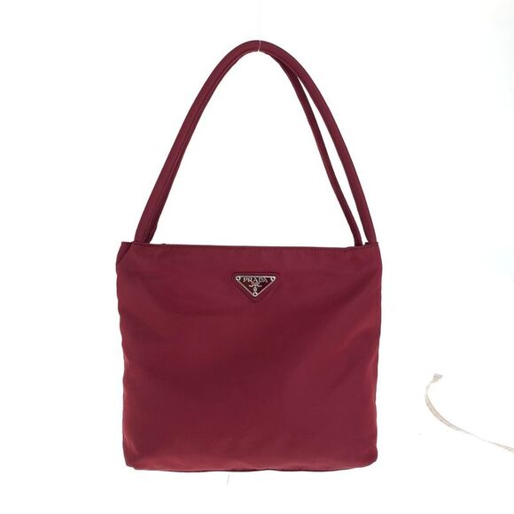 Prada Nylon Tessuto Triangle Logo Tote Bag - Picture 1 of 6
